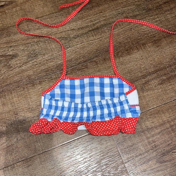 Castles & Crowns Smocked Ruffle Fish Summer Top - Picture 3 of 5